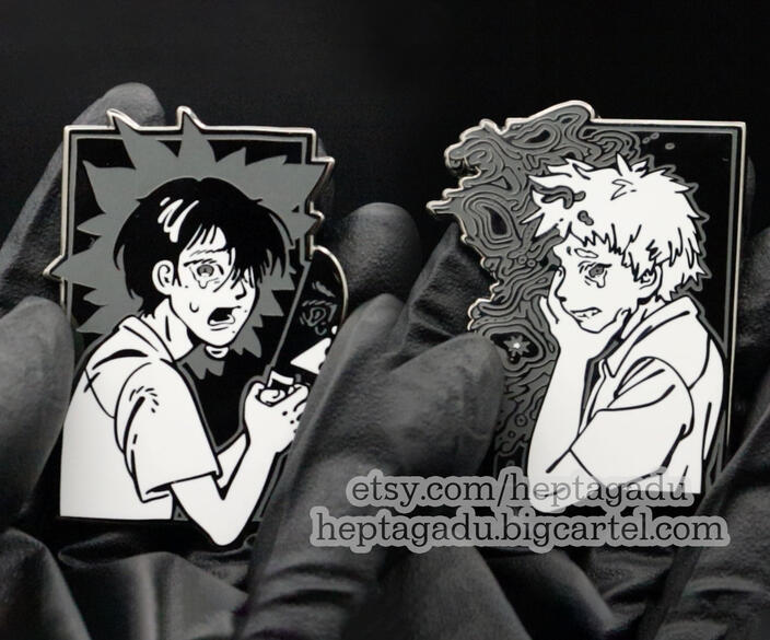 summer hikaru died enamel pins