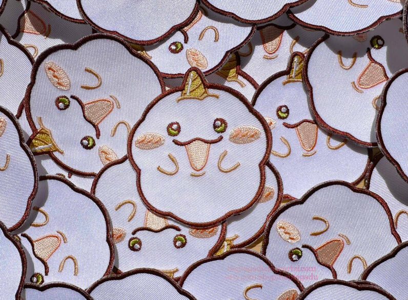 biyoo iron-on patches