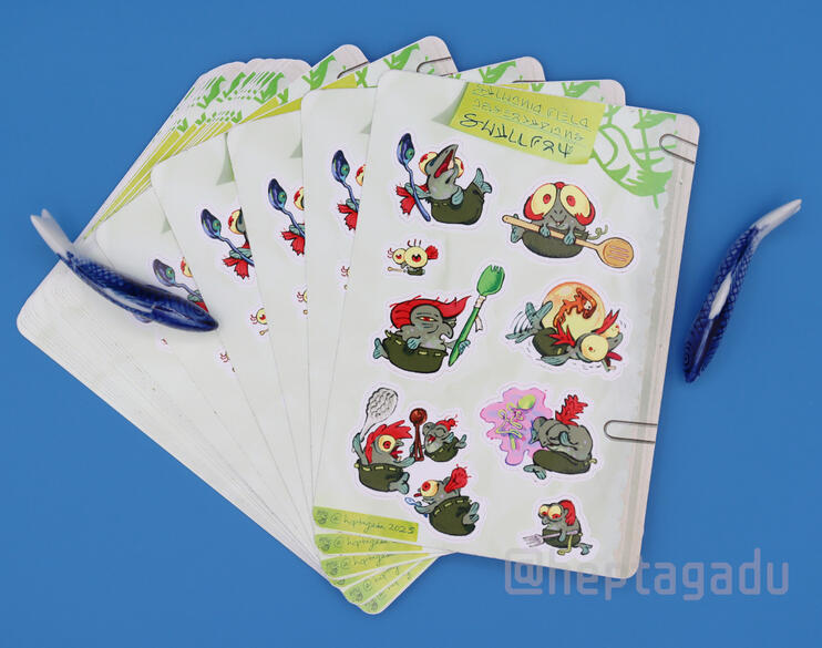 smallfry sticker sheet