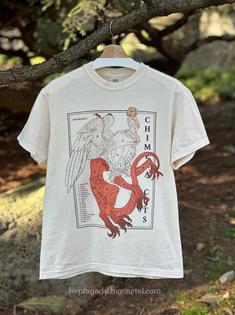 A shirt of my chimera cuts design. 2024