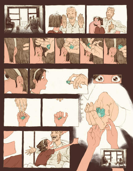 Single-page comic. 2022